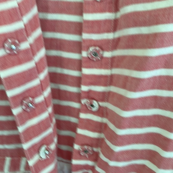 J. Crew Boathouse Striped Dress Chambray Size 2 - Picture 10 of 13